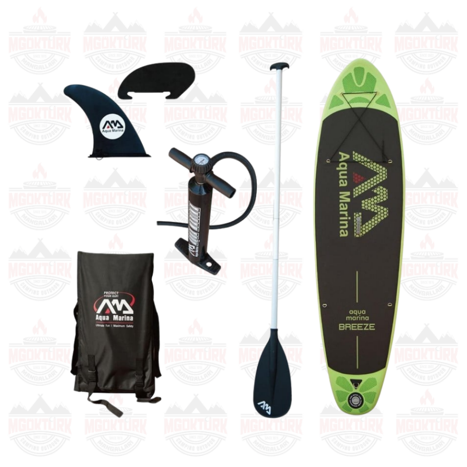 Aqua Marina Breeze iSUP-Stand-Up 3m/10cm Thickness Kürekli Paddle Board