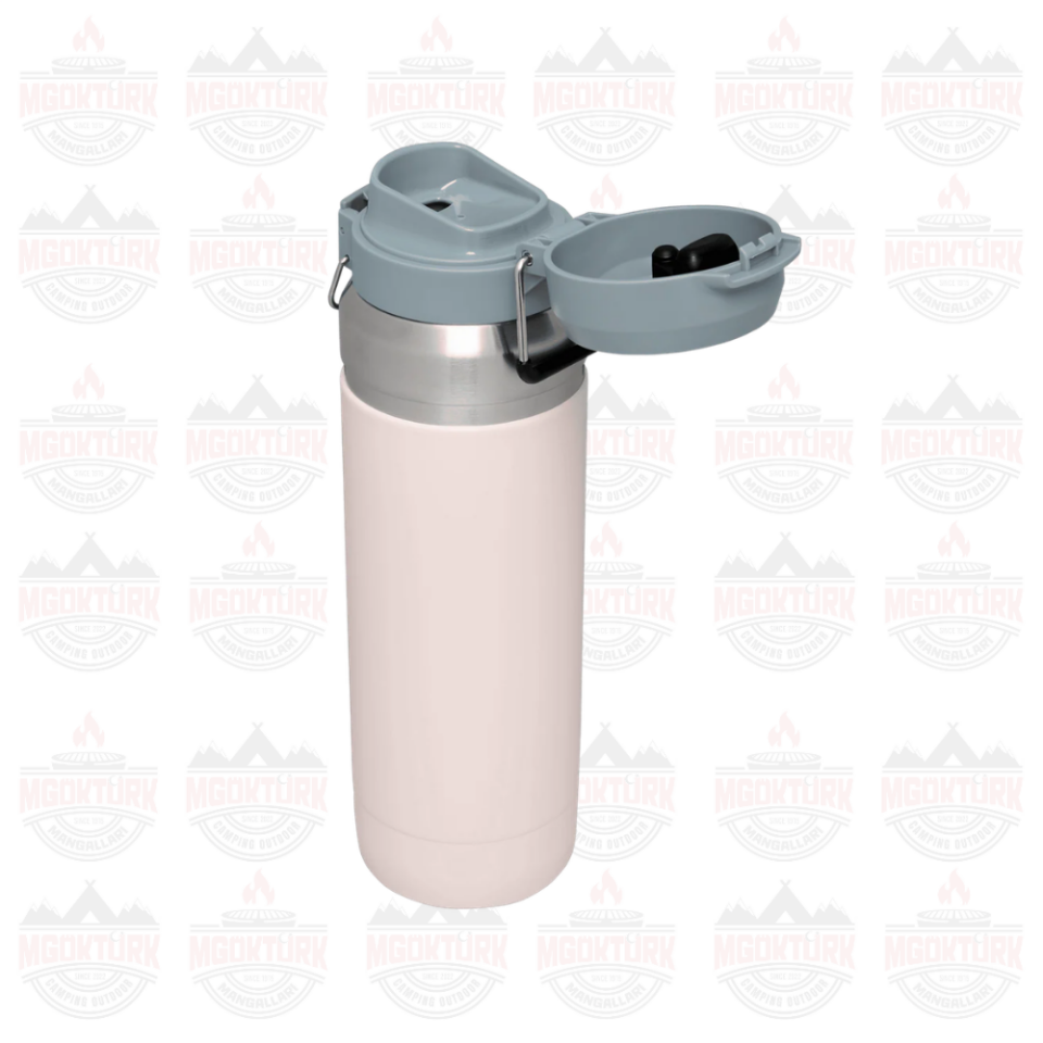 The Quick-Flip Water Bottle 1.06L / 36oz Rose Quartz