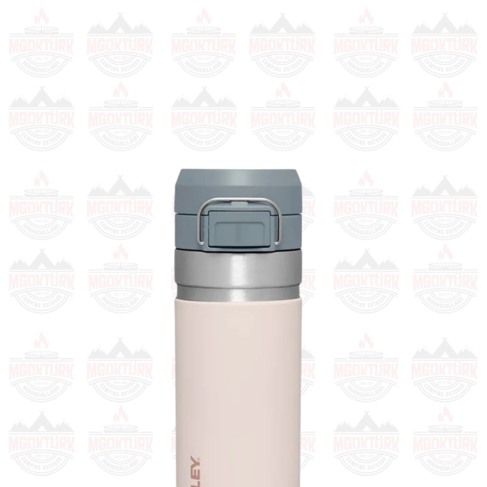 The Quick-Flip Water Bottle .7L / 24oz Rose Quartz