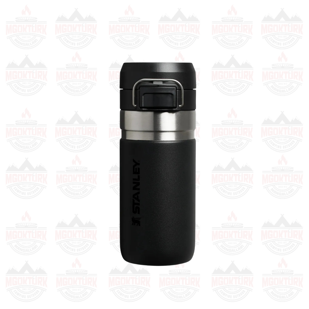 The Quick-Flip Water Bottle .47L / 16oz Black 2.0