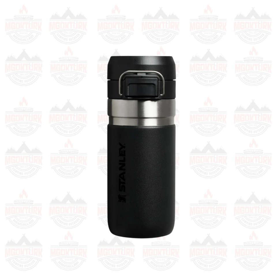 The Quick-Flip Water Bottle .47L / 16oz Black 2.0