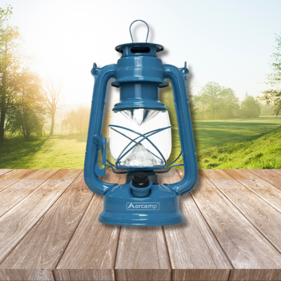 RETRO LED FENER MAVİ