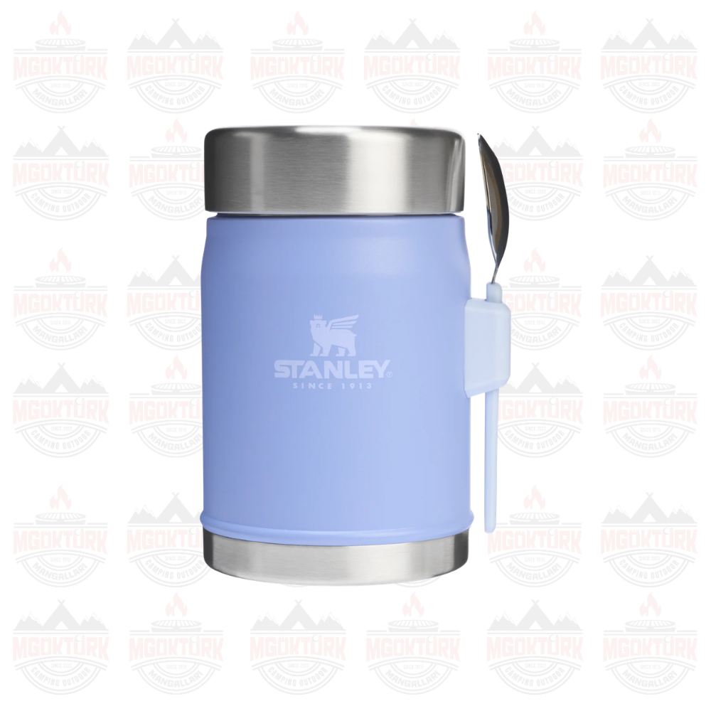 The Legendary Food Jar + Spork .4L / 14oz Hydrangea