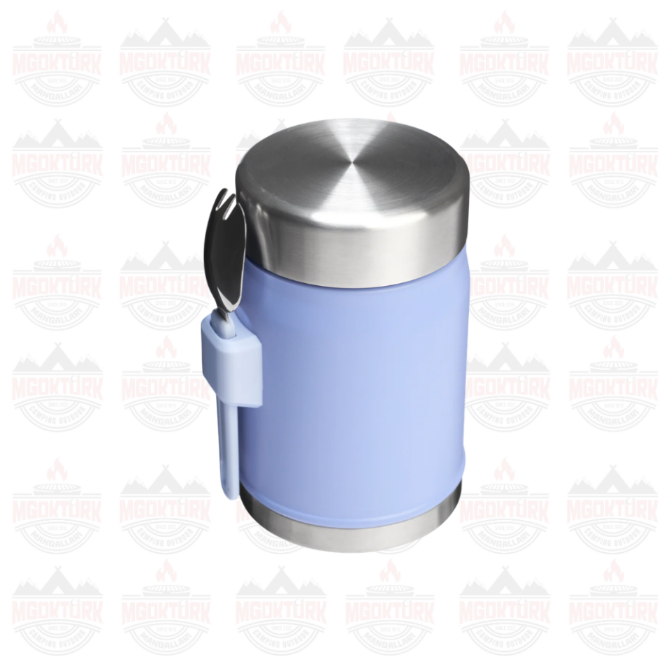 The Legendary Food Jar + Spork .4L / 14oz Hydrangea
