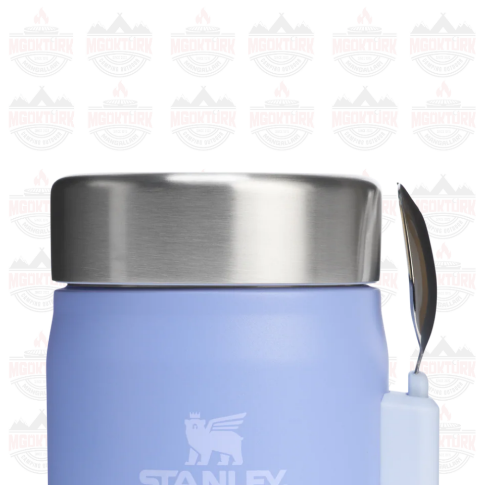 The Legendary Food Jar + Spork .4L / 14oz Hydrangea