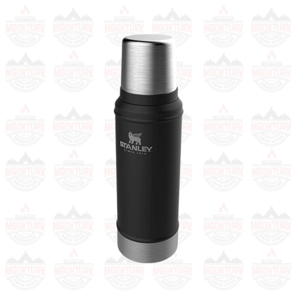 The Legendary Classic Bottle 0.75L / 25oz Matte Black Pebble