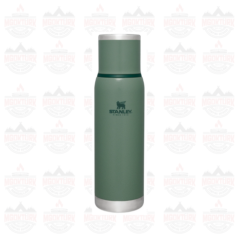 The Adventure To-Go Bottle 1.0L / 1.1 QT Hammertone Green