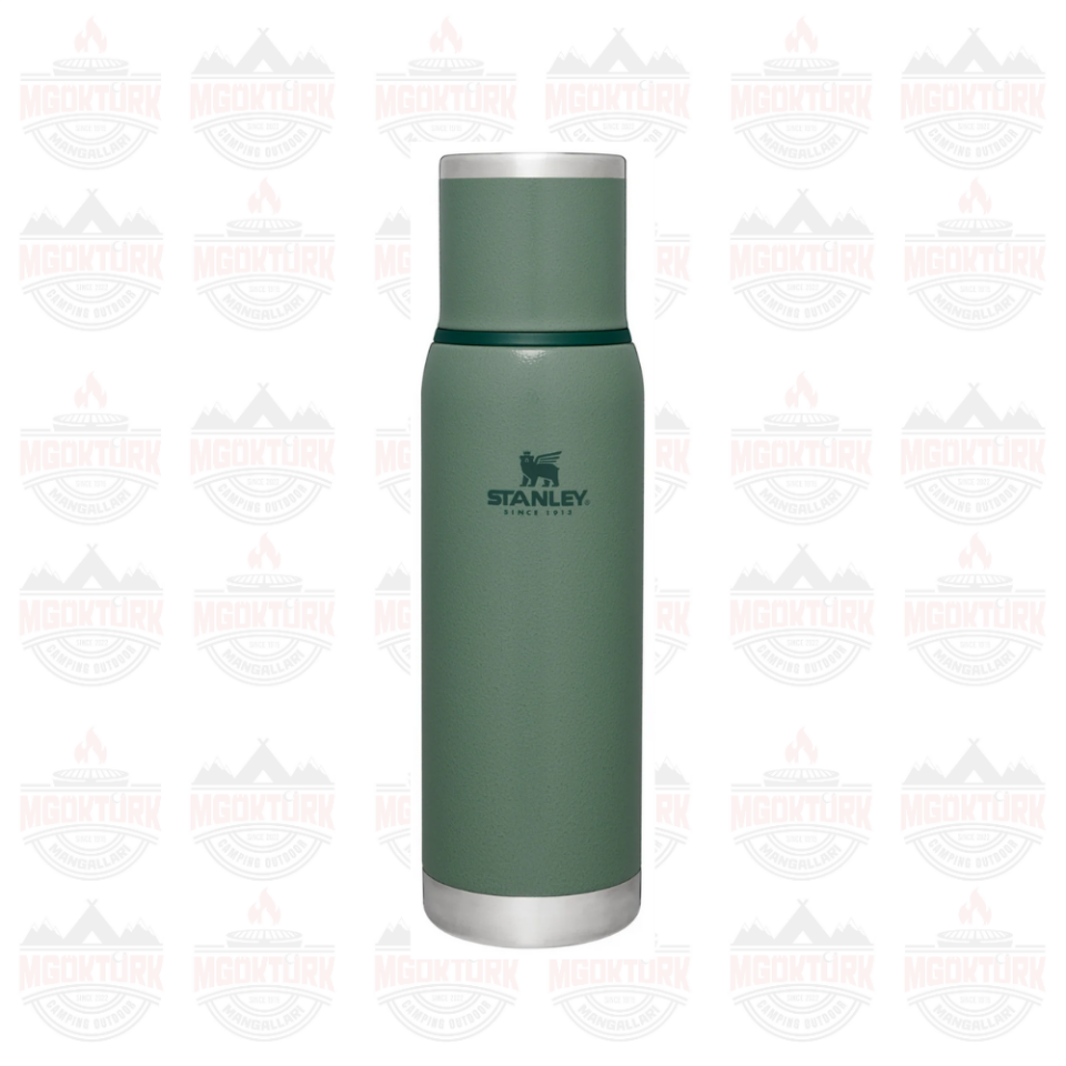 The Adventure To-Go Bottle 1.0L / 1.1 QT Hammertone Green