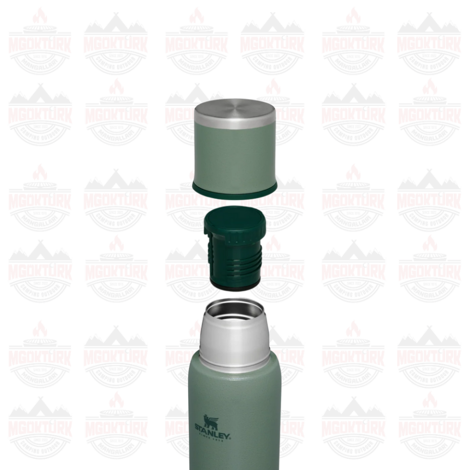 The Adventure To-Go Bottle 1.0L / 1.1 QT Hammertone Green