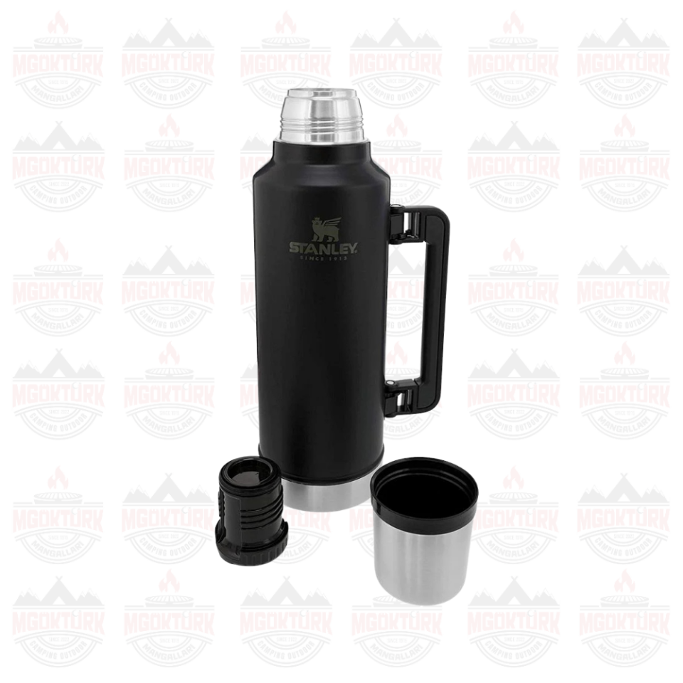 Stanley Klasik Vakumlu Paslanmaz Çelik Termos  2.3 L Matte Black Pebble