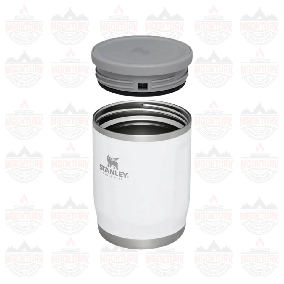 Stanley Adventure To-Go Vakumlu Paslanmaz Çelik Yemek Termosu 0,53 Lt Polar (Beyaz)