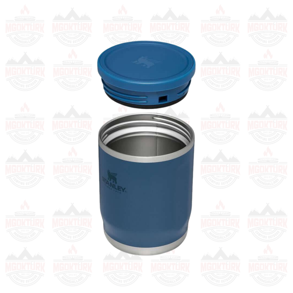 Stanley Adventure To-Go Vakumlu Paslanmaz Çelik Yemek Termosu 0,53 Lt Abyss (Mavi)