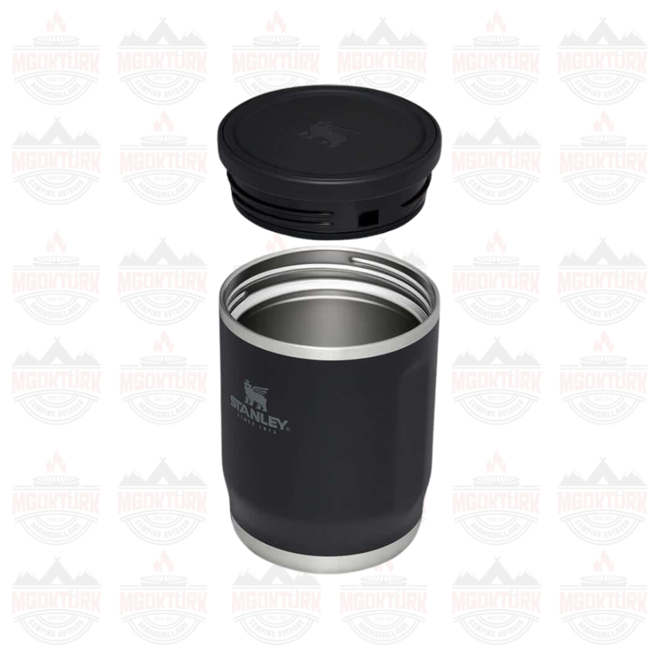 Stanley Adventure To-Go Vakumlu Paslanmaz Çelik Yemek Termosu 0,53 Lt Black (Siyah)