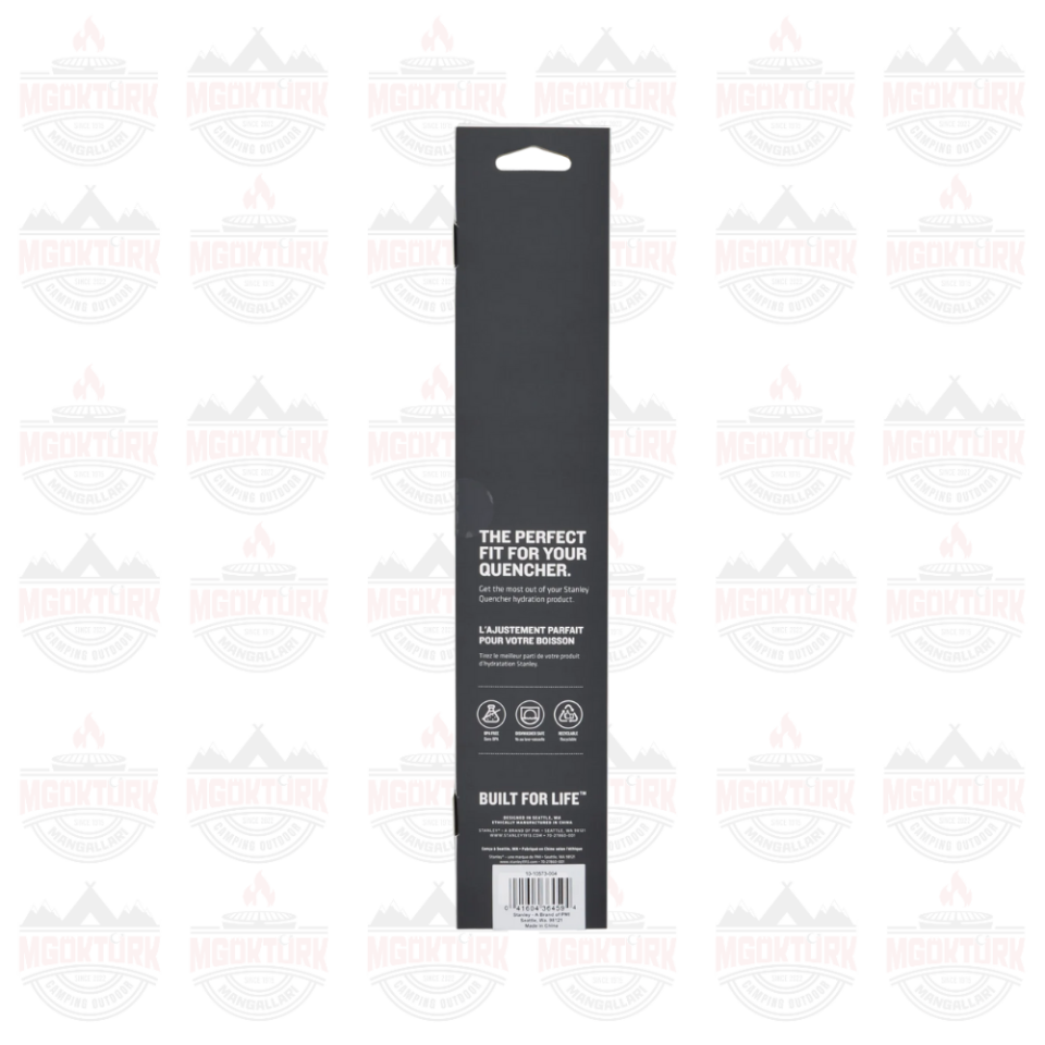 Stanley Quencher 1,18 LT Termos Bardak Pipeti 4 Adet Clear