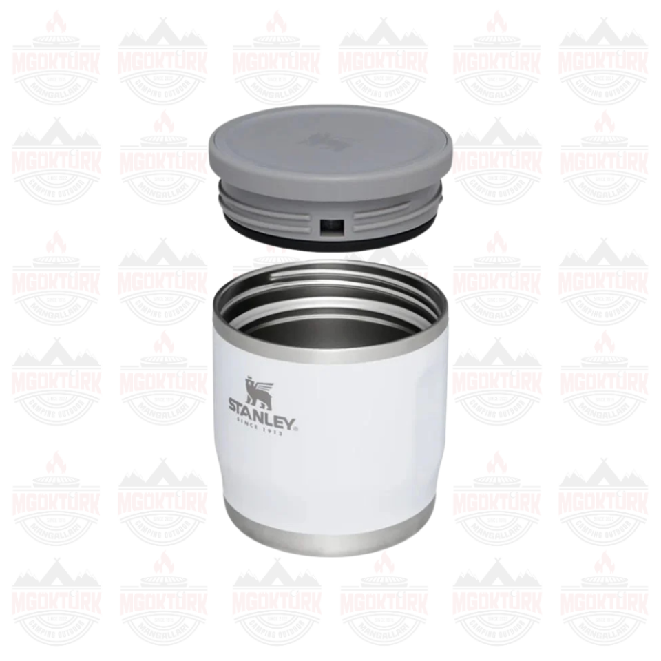 Stanley Adventure To-Go Vakumlu Paslanmaz Çelik Yemek Termosu 0,35 Lt Polar (Beyaz)