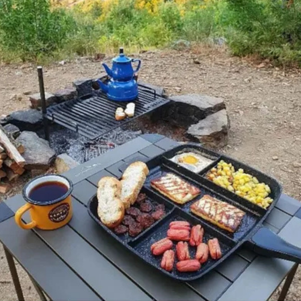 Granit Döküm 5 Gözlü Tava