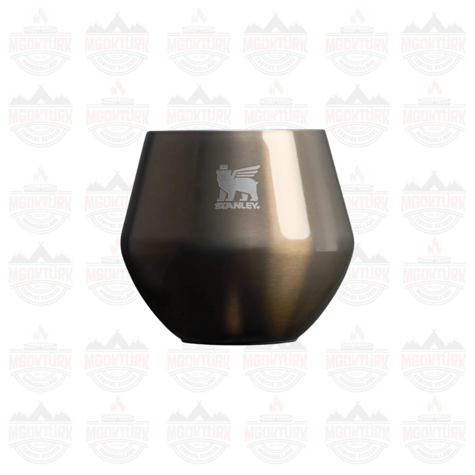 The Lifted Spirits 2-in-1 Cocktail Glass .42L / 14oz  GunMetal Shine