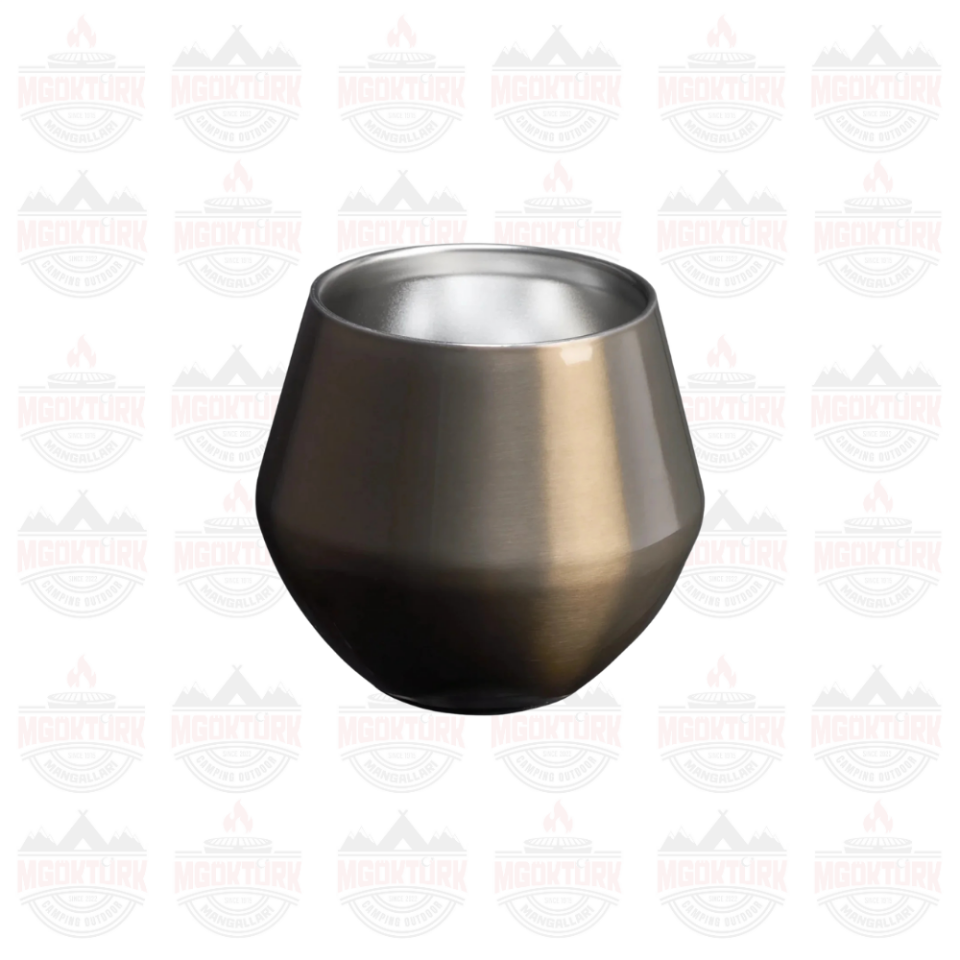 The Lifted Spirits 2-in-1 Cocktail Glass .42L / 14oz  GunMetal Shine