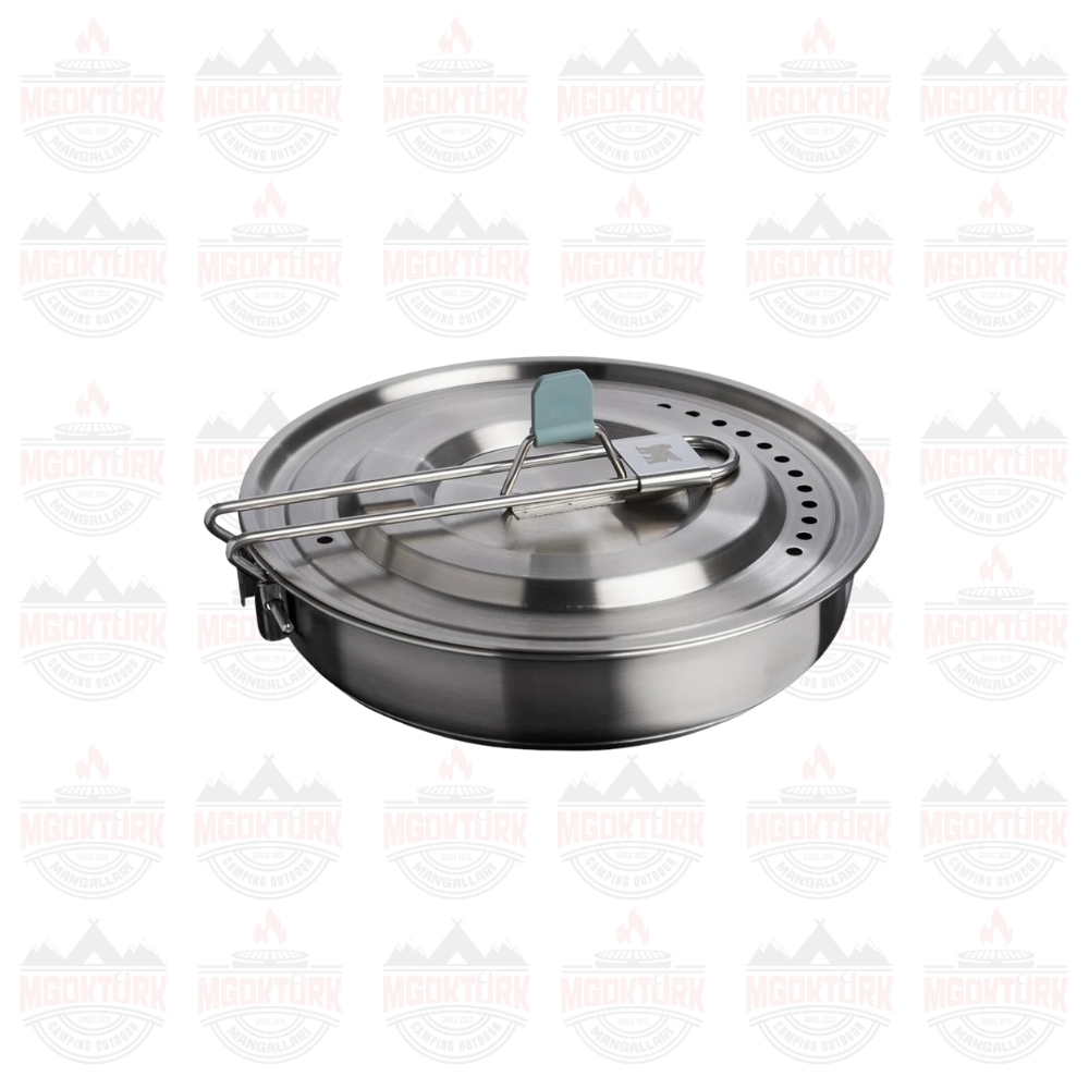 Wildfare Core Fry Pan Cookset .94L / 1.0QT Shale/Charcoal