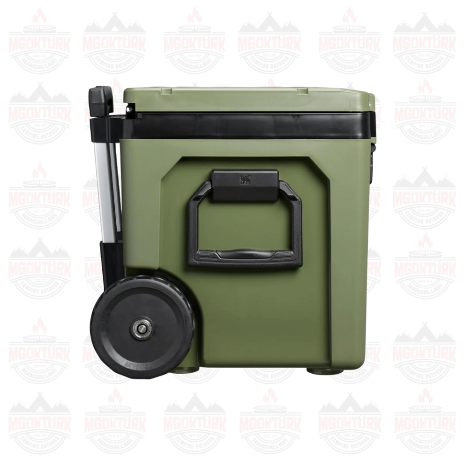 The Easy-Carry Outdoor Wheeled Cooler 47L / 50Q Dried Pine