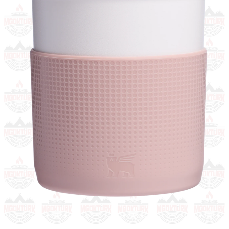 The Quencher Boot + Straw Topper 40oz Pink Dusk