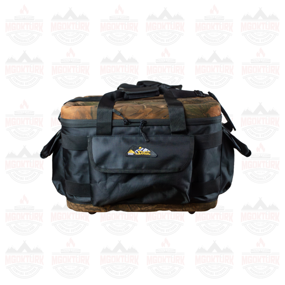 Dereceli Kumaş Termal Piknik Çantası Kamuflaj