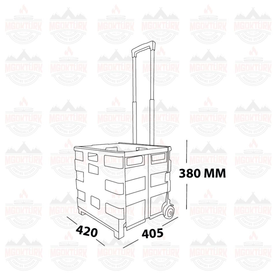 KATLANIR KAMP KASASI KAHVERENGİ