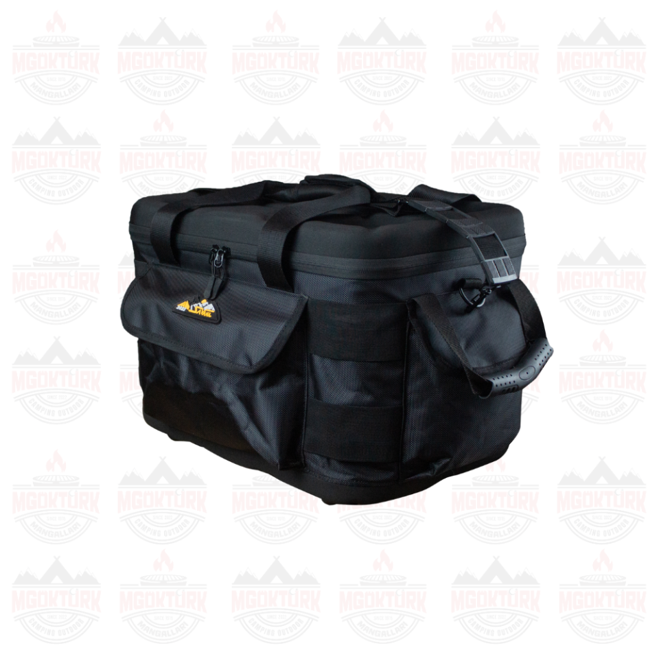 Dereceli Kumaş Termal Piknik Çantası Siyah