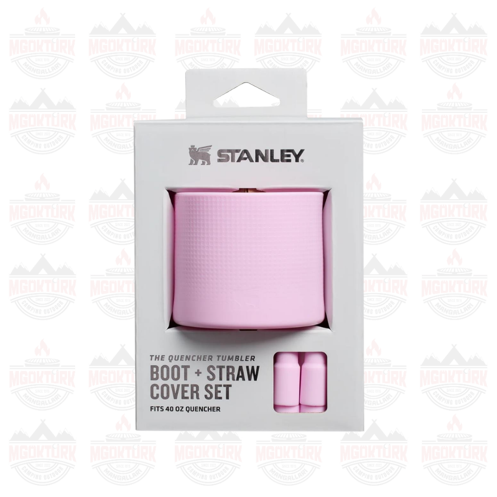 The Quencher Boot + Straw Topper 40oz Cherry Blossom