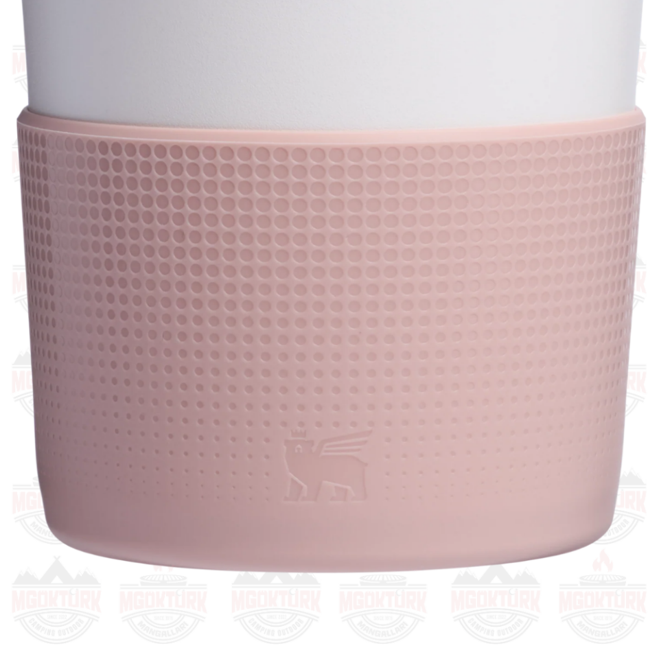 The Quencher Boot + Straw Topper 20oz / 30oz Pink Dusk