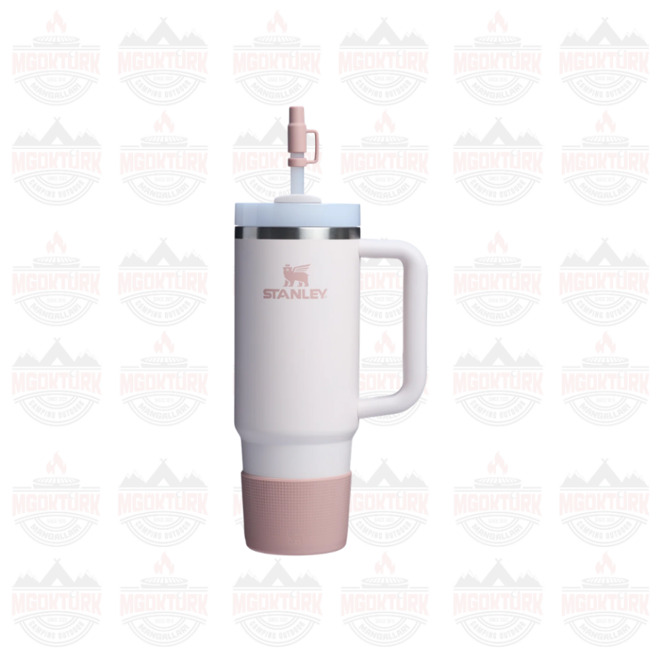 The Quencher Boot + Straw Topper 20oz / 30oz Pink Dusk