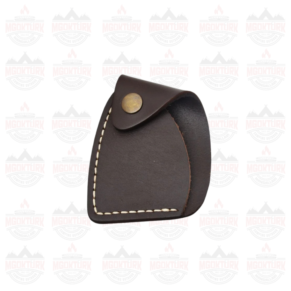 DERİ BALTA KILIFI KÜÇÜK KOYU KAHVERENGİ