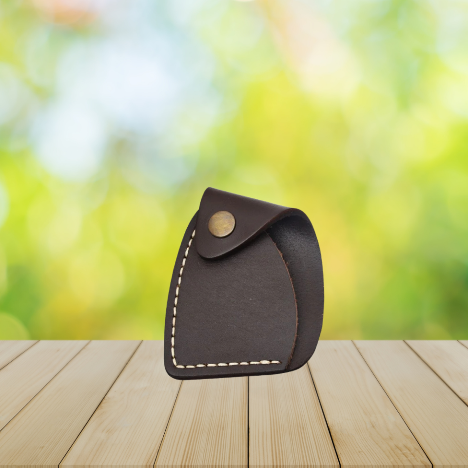 DERİ BALTA KILIFI KÜÇÜK KOYU KAHVERENGİ