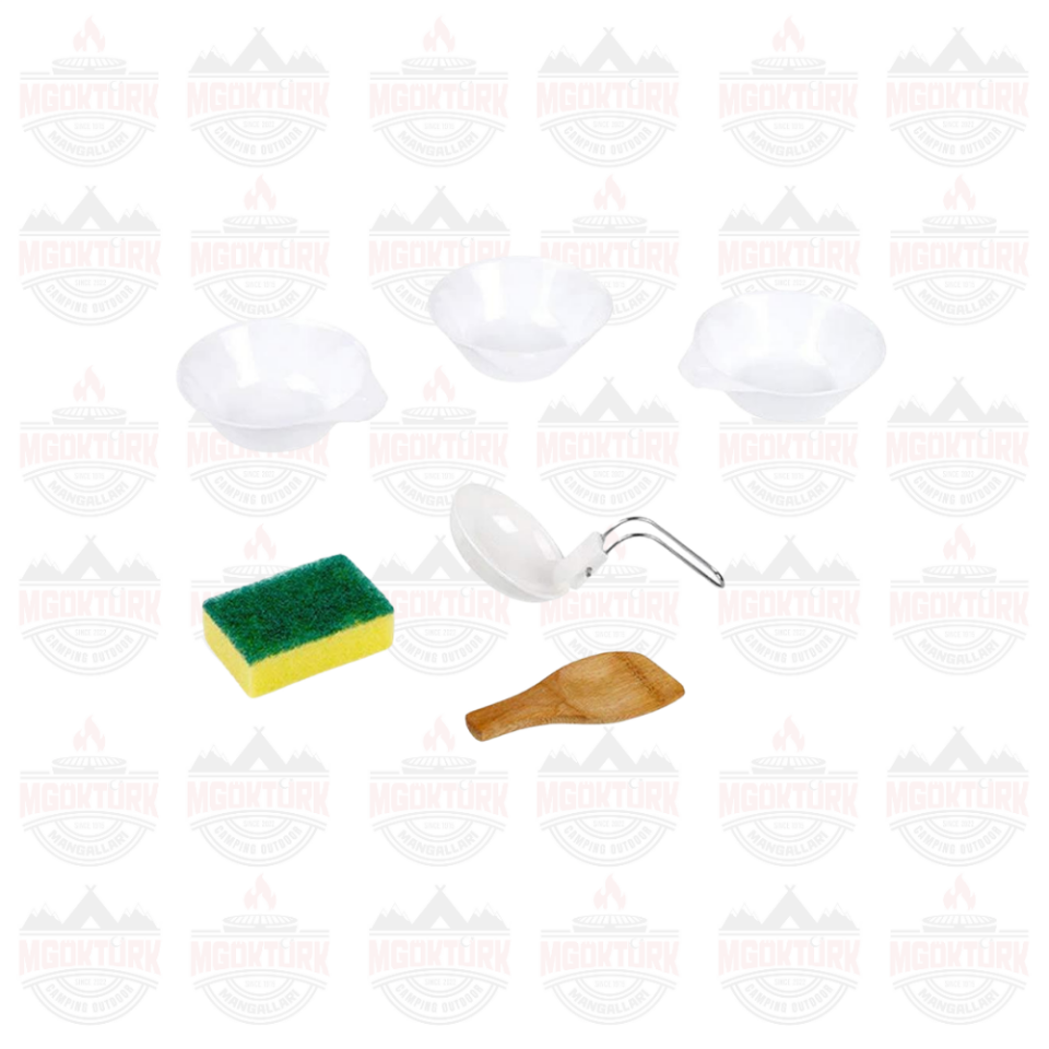 Naturehike 4IN1 Ultralight 2-3 Kişilik Kamp Yemek Pişirme Seti