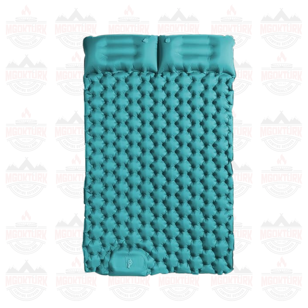 2 Kişilik Şişme Yatak Turkuaz