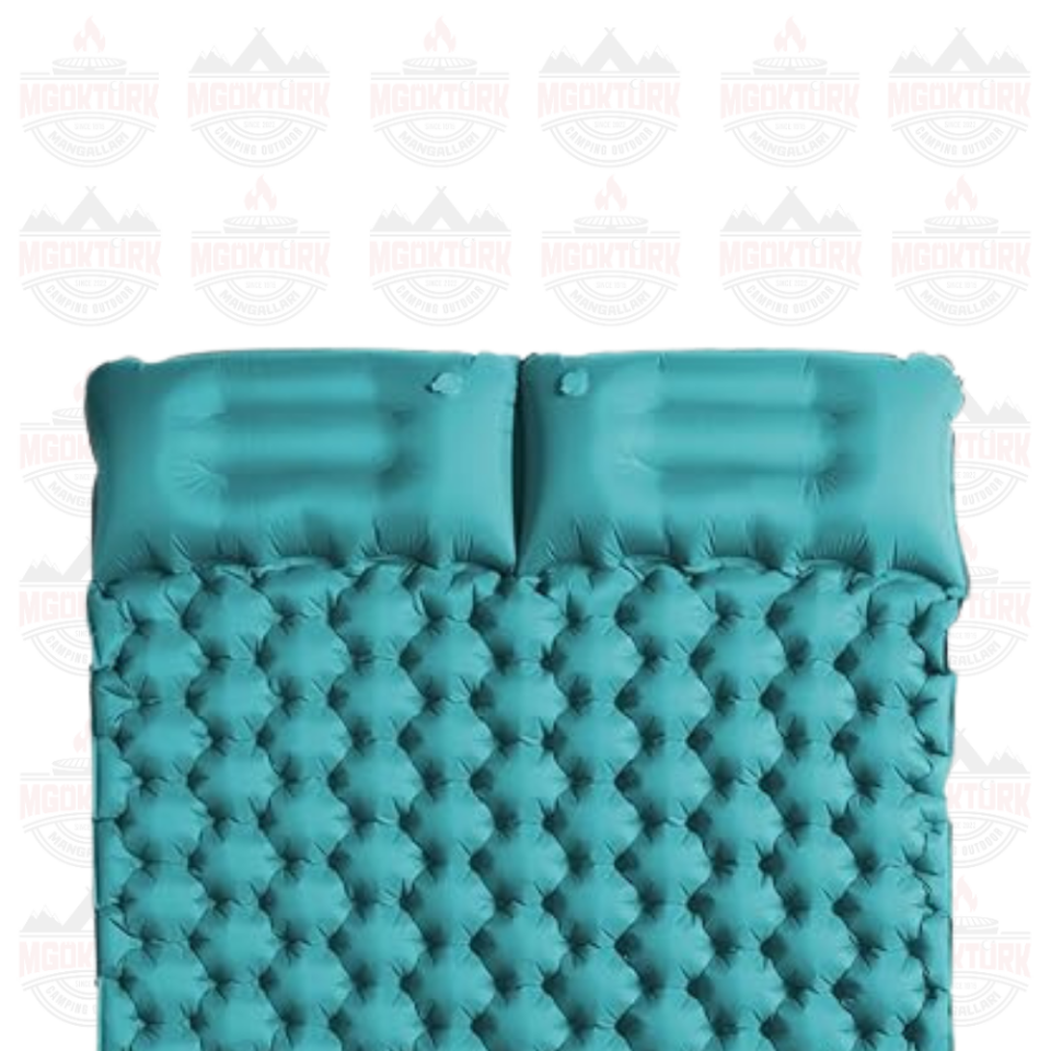 2 Kişilik Şişme Yatak Turkuaz