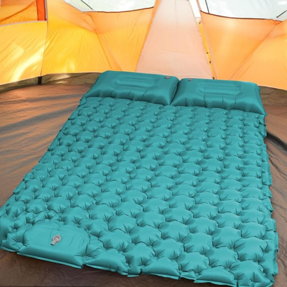 2 Kişilik Şişme Yatak Turkuaz
