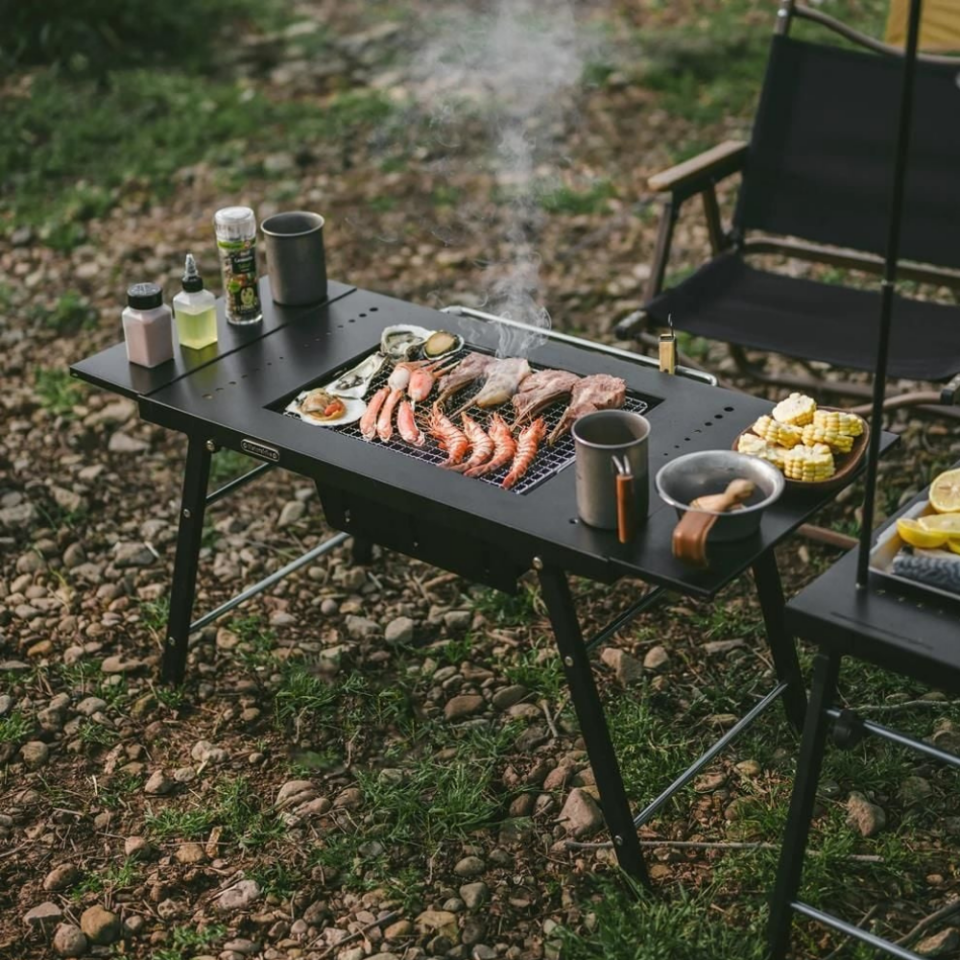 Naturehike IGT Multifunctional Travel Barbecue + Katlanabilir Masalı