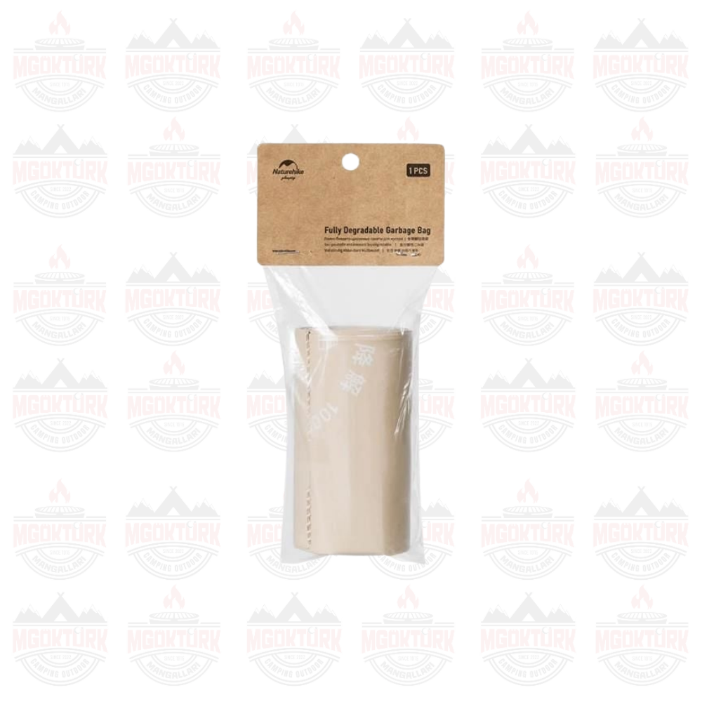 Naturehike Biyolojik 3 Katlı Tamamen Parçalanabilir Çöp Torbası [PBAT + PLA]