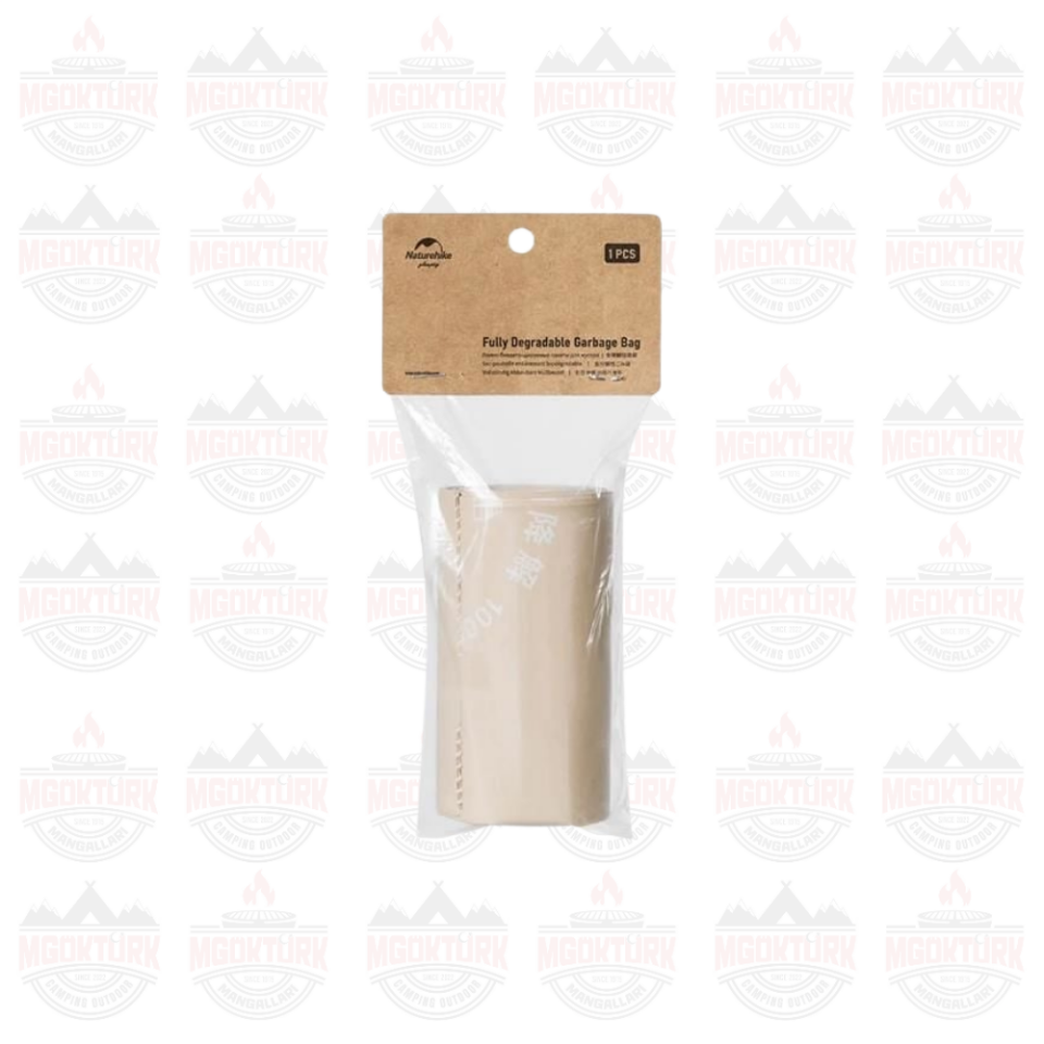 Naturehike Biyolojik 3 Katlı Tamamen Parçalanabilir Çöp Torbası [PBAT + PLA]