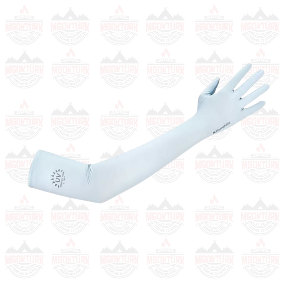 Naturehike UPF50+ Full Finger Güneş Koruma Kollukları Mavi