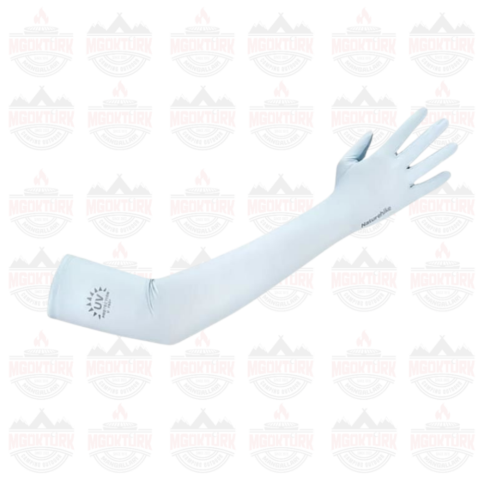 Naturehike UPF50+ Full Finger Güneş Koruma Kollukları Mavi