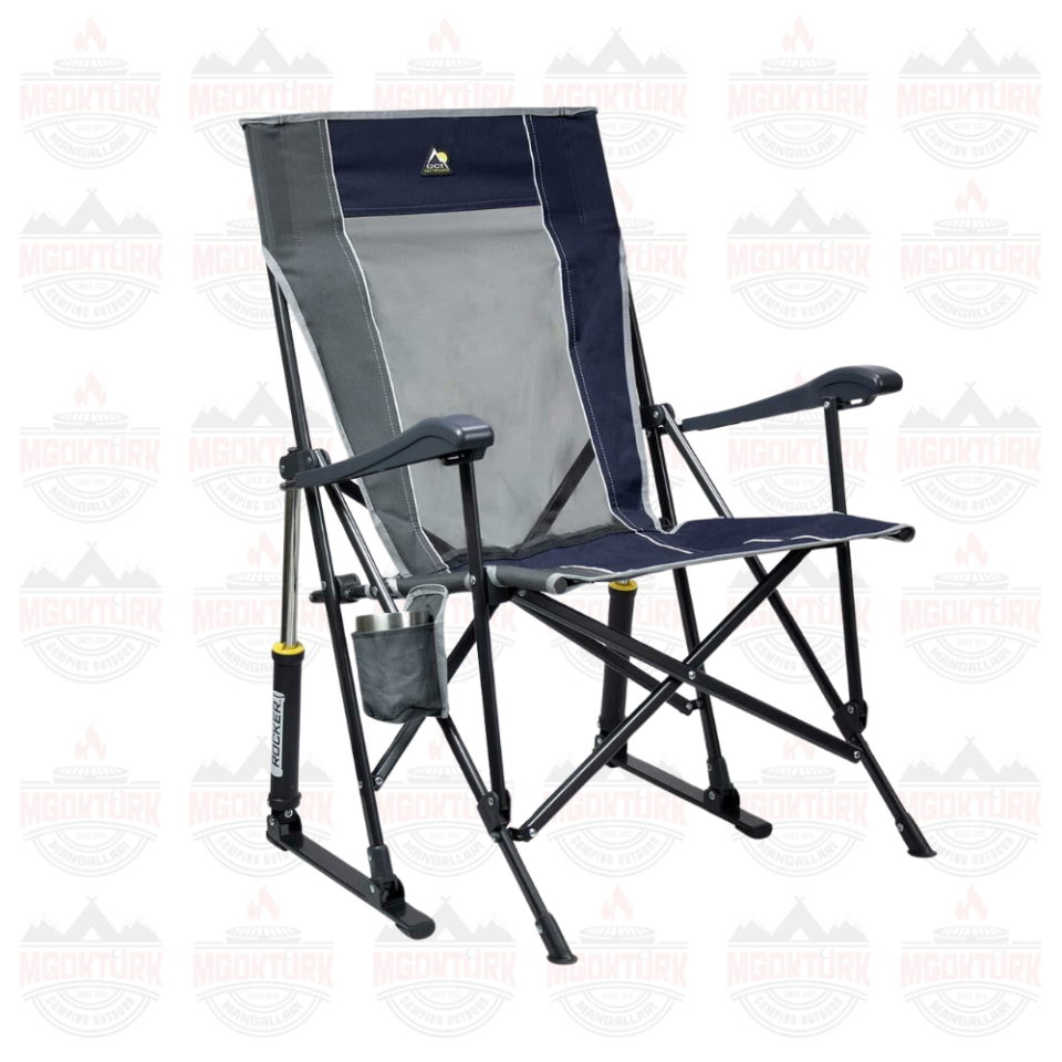 Roadtrip Amortisörlü Katlanır Kamp Sandalyesi LACİVERT
