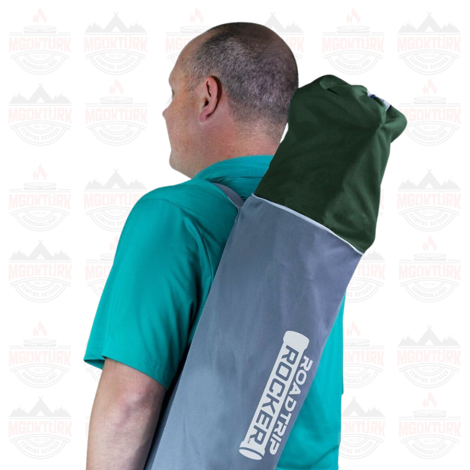 Roadtrip Amortisörlü Katlanır Kamp Sandalyesi GRİ