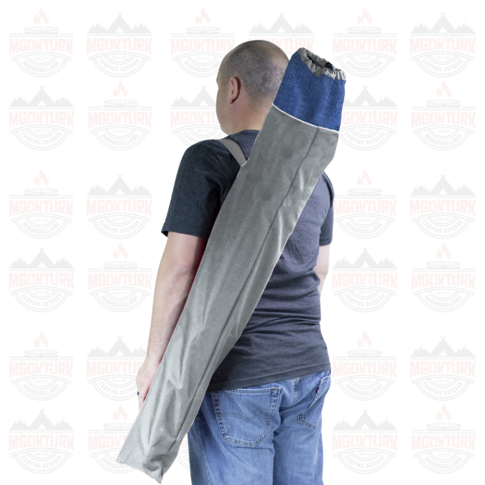 Comfort Pro Chair™ Katlanır Kamp Sandalyesi Mavi Melanj