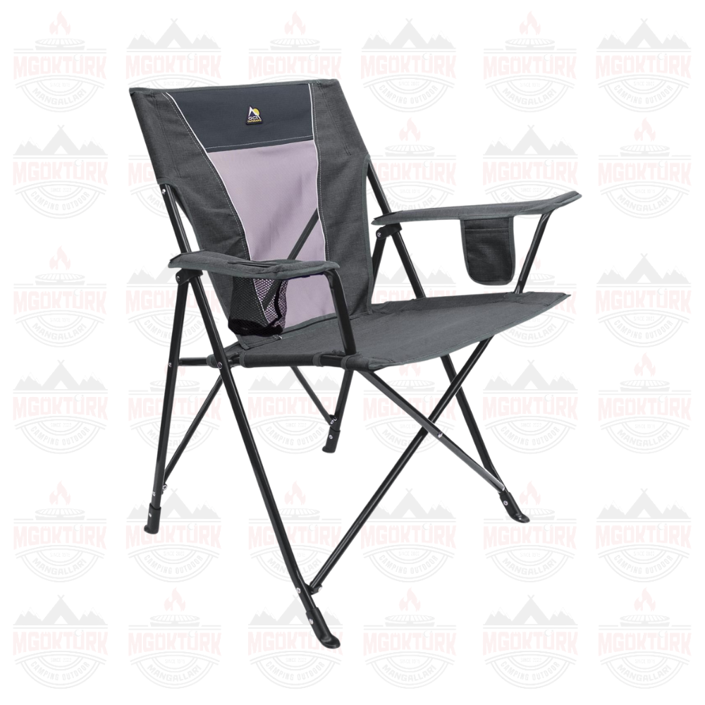 Comfort Pro Chair™ Katlanır Kamp Sandalyesi Gri Melanj