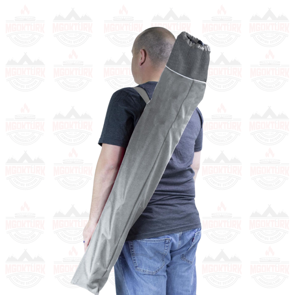 Comfort Pro Chair™ Katlanır Kamp Sandalyesi Gri Melanj