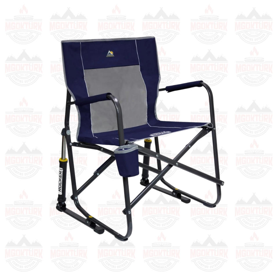 Freestyle Amortisörlü Katlanır Kamp Sandalyesi MAVİ