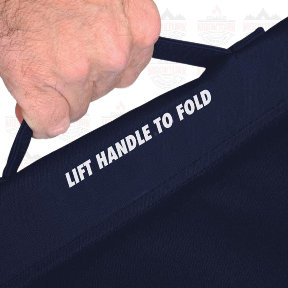 Freestyle Amortisörlü Katlanır Kamp Sandalyesi MAVİ