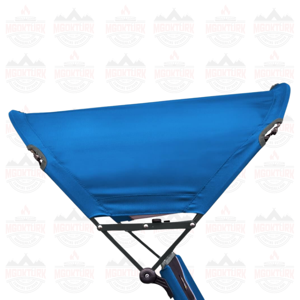 SunShade Comfort Pro Chair™ Güneşlikli Katlanır Plaj Sandalyesi MAVİ